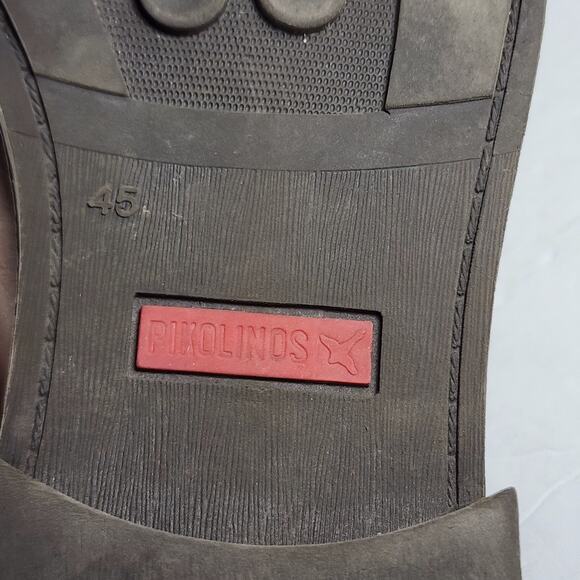 Pikolinos Men’s York US12 EU45 Brown Distressed Leather Zip Ankle Chukka Boots - Picture 11 of 16